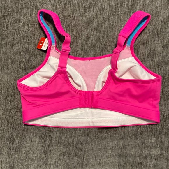SOLD - Champion Spot Comfort Full Support Bra - 34D - Pinksicle - Picture 2 of 5
